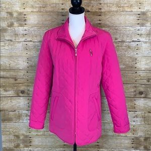 Liz Claiborne Coat Pink Medium
